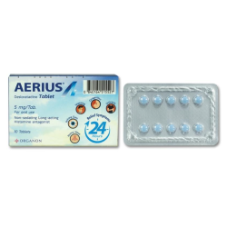 DESLORATADINE TAB 5 MG 100 UNITS AERIUS ORGANON
