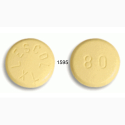 FLUVASTATIN FILM-COAT TB 80 MG 4x7 UNITS LESCOL XL NOVARTIS