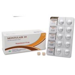 MONTELUKAST FILM-COAT TB 10 MG 100 UNITS MONTULAIR UNISON