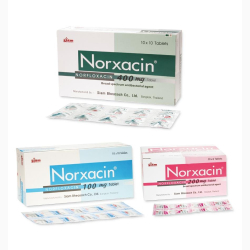 NORFLOXACIN FILM-COAT TB 200 MG 100 UNITS NORXACIN SIAM BHAESAJ CO