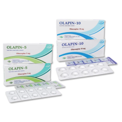 OLANZAPINE FILM-COAT TB 5 MG 3x10 UNITS OLAPIN UNISON