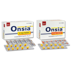 ONDANSETRON 4 MG 100 UNITS ONSIA SIAM BHAESAJ