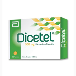 PINAVERIUM BROMIDE TAB COATED 50 MG 30 UNITS DICETEL ABBOTT LABORATORIE