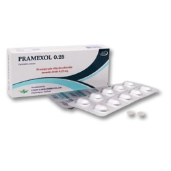 PRAMIPEXOLE TAB 0.25 MG 3x10 UNITS PRAMEXOL UNISON