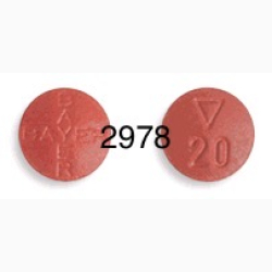 RIVAROXABAN FILM-COAT TB 20 MG 28 UNITS XARELTO BAYER PHARMA