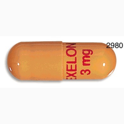 RIVASTIGMINE CAP 3 MG 56 UNITS EXELON NOVARTIS