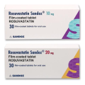 ROSUVASTATIN FILM-COAT TB 10 MG 4x7 UNITS ROSUVASTATIN SANDO SANDOZ