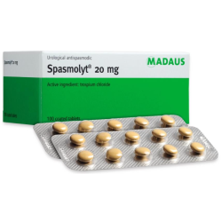 TROSPIUM TAB COATED 20 MG 100 UNITS SPASMO-LYT DR.MADAUS & CO