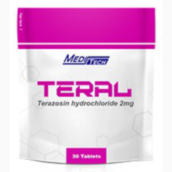 TERAZOSIN HYDROCHLORIDE 2 MG 30 UNITS TERAL MEDITECH