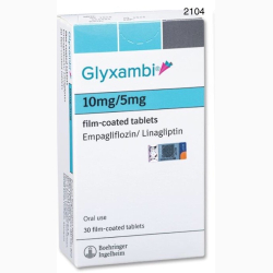 LINAGLIPTIN   EMPAGLIFLOZIN FCT 10/5 30 UNITS GLYXAMBI B.INGELHEIM