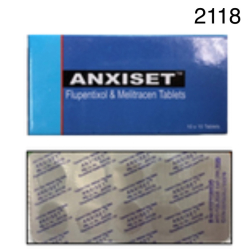 MELITRACEN   FLUPENTIXOL FC TB 100 UNITS ANXISET RAVENBHEL HEALTHCARE