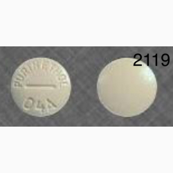 MERCAPTOPURINE TAB 50 MG 25 UNITS PURINETHOL ASPEN PHARMACARE