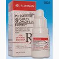 OFLOXACIN   PREDNISOLONE EYE SUSP (5 ML) 1 UNITS EXOPRED ALLERGAN INTERNAT