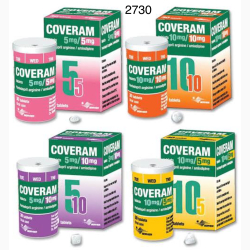 PERINDOPRIL   AMLODIPINE TAB 5/5 30 UNITS COVERAM SERVIER