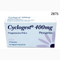 PROGESTERONE SUPPOS 400 MG 15 UNITS CYCLOGEST 400 SANOFI AVENTIS