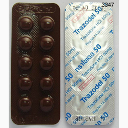 TRAZODONE TAB 50 MG 100 UNITS TRAZODEL PHARMINAR