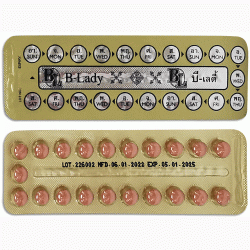 ETHINYLESTRADIOL   CYPROTERONE ACETATE 21 TAB 6 UNITS B-LADY TAB MASA LAB