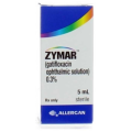 GATIFLOXACIN EYE DROP 3MG 5 ML 2 UNITS ZYMAR ALLERGAN