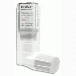 IPRATROPIUM   FENOTEROL 200 DOSES 3 UNITS BERODUAL NOVARTIS