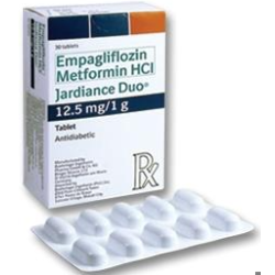 METFORMIN   EMPAGLIFLOZIN FC TAB 60 UNITS JARDIANCE DUO 12.5/1000 BOEHRINGER INGELHEIM