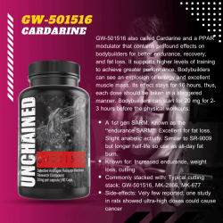 GW-501516 60 UNITS CARDARINE UNCHAINED COMPOUNDS