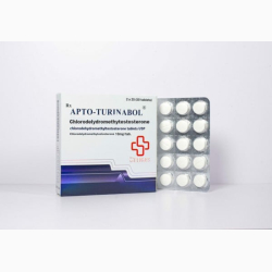 CHLORODELYDROMETHYTESTOSTERONE 10 MG TAB 50 UNITS APTO-TURINABOL BELIGAS PHARMACEUTICALS
