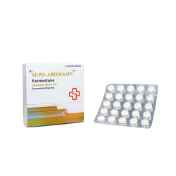 EXEMESTANE TAB 25 MG 50 UNITS SUPO-AROMASIN BELIGAS PHARMACEUTICALS