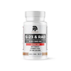 LEAN MUSCLE STACK S - 23 20 MG   RAD - 140 15 MG CAPSULE 90 UNITS S - 23 & RAD - 140 SPECTRE LABS