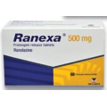 RANOLAZINE PROL REL TAB 500 MG 60 UNITS RANEXA A MENARINI