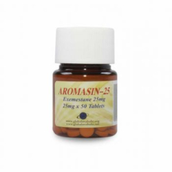 EXEMESTANE 25 MG TAB 50 UNITS AROMASIN-25 GLOBAL ANABOLIC