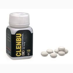 CLENBUTEROL HCL 40 MCG TAB 100 UNITS CLENBU BLACK DRAGON
