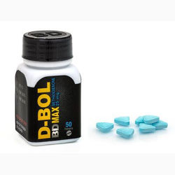 METHANDIENONE 25 MG TAB 50 UNITS D-BOL MAX BLACK DRAGON