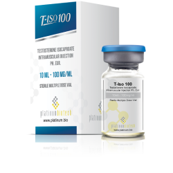 TESTOSTERONE ISOCAPROATE 100 MG 10 CC VIAL 1 UNITS T-ISO 100 PLATINUM BIOTECH