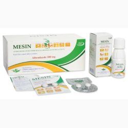 ALBENDAZOLE TAB 200 MG 10 UNITS MESIN UNISON