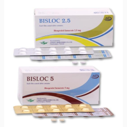 BISOPROLOL FILM-COAT TB 5 MG 10 UNITS BISLOC UNISON