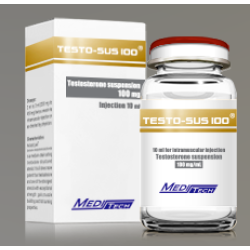 TESTOSTERONE SUSPENSION 100 MG/ML 10 CC VIAL 1 UNITS TESTO-SUS-100 MEDITECH