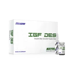 INSULIN LIKE GROWTH FACTOR DES 1 MG X 3 VIALS 1 UNITS IGF DES MEDITECH